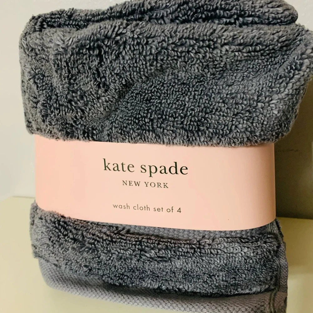 Kate Spade wash cloths, NWT